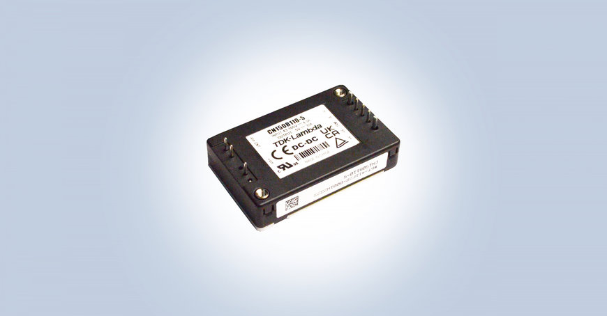 TDK expands CN-B110 series with 50W, 100W, and 150W quarter-brick DC-DC converters for industrial applications 